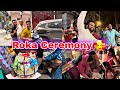 Roka ceremony   jatin sac.eva vlogs