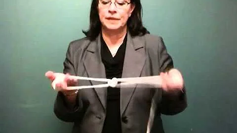 Dr Teresa Rhodes: How to tie a bowline knot