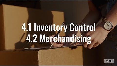 LM theROARstore Flipped Video 4.1-4.2: Inventory Control & Merchandising
