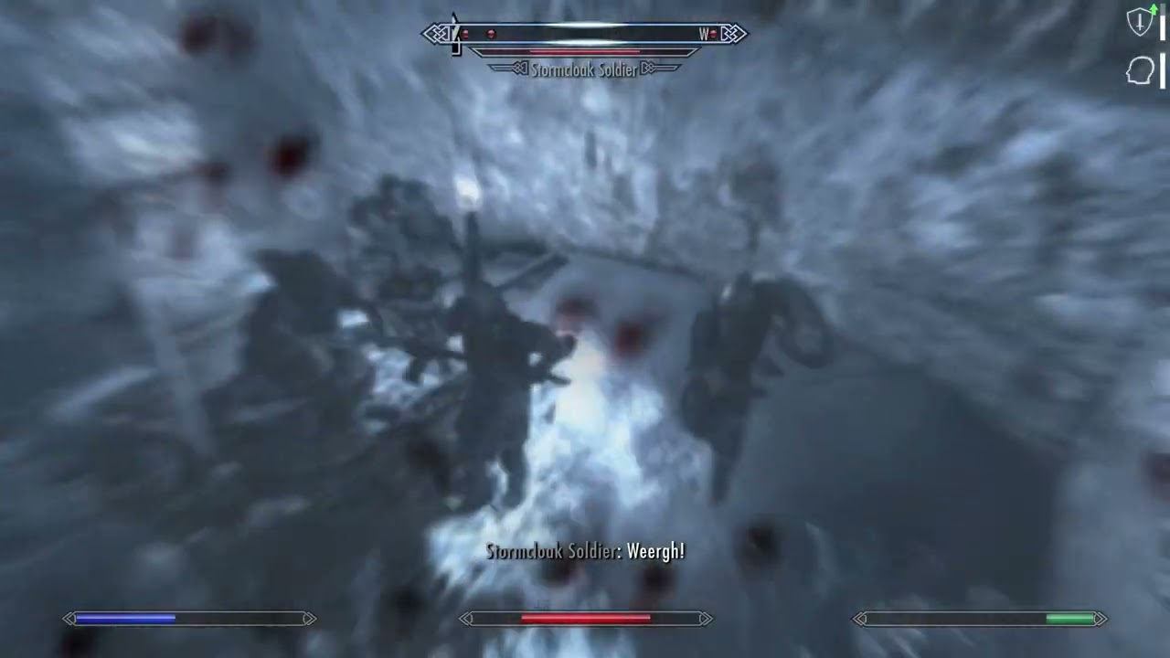 Skyrim killing Ulfric Stormcloak with a shout, like he did towards high king Torygg