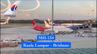 Malaysia Airlines MH-134 KUL-BNE Flight Report