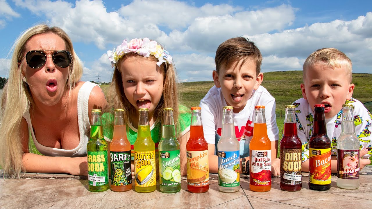 The Worst Flavours for Soda Challenge