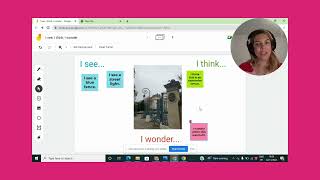 Using Google Jamboard with Project Zero's Thinking Routines: See, Think, Wonder