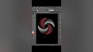 Dotted Spiral Vortex | Logo Design in Illustrator!