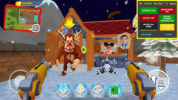 Dark Riddle New Updater Christmas ( MOD ALL SKINS ): LATEST HORROR GAME PLAY GUIDE | Part 35