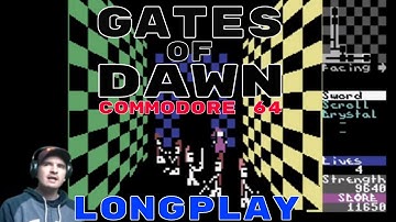 Gates Of Dawn - Commodore 64 Longplay - C64 Walkthrough