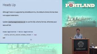 talk by Adam Sanderson: Postgres, the Best Tool You're Already Using