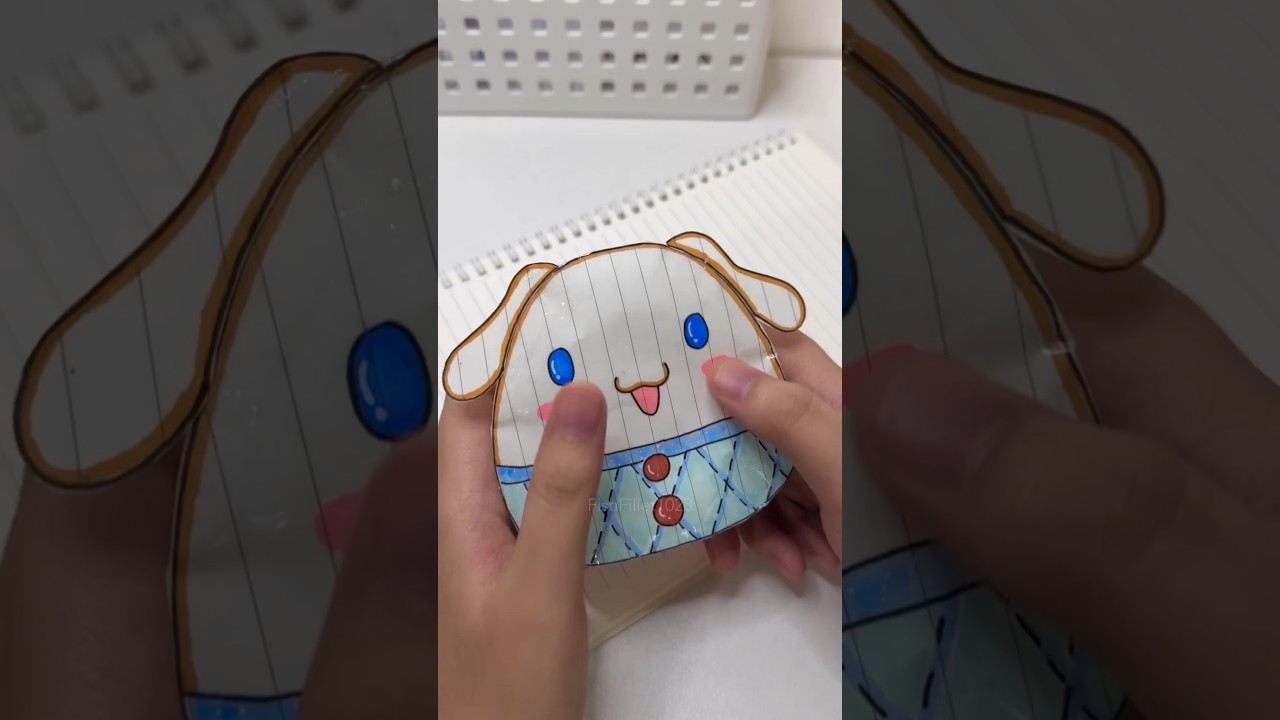 Cinnamoroll paper squishmallow tutorial #cinnamoroll #squishmallow #squish #diy #tutorial #howto
