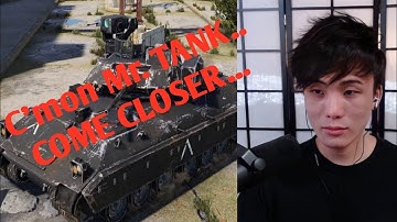 Sykkuno destroys a tank all by himself in The Divide Rust Server OTV and Friends