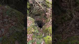 A long way down 👀 #abandonded #cave #nature