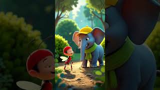 🐘🐜 Ellie & Tiny Ant show that friendship comes in all shapes! Like & Subscribe for more shorts! ❤️✨