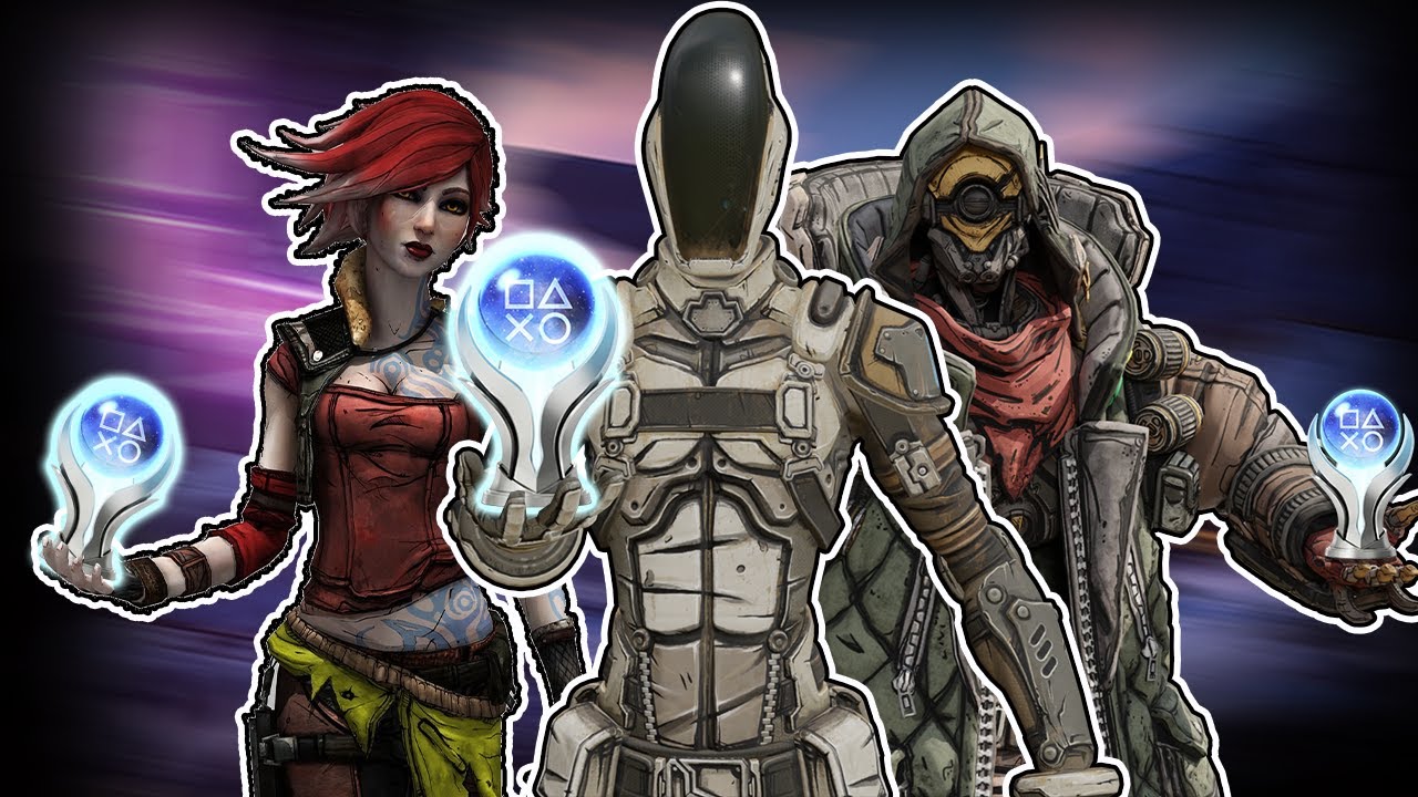 I Got the Platinums for the Borderlands Trilogy!