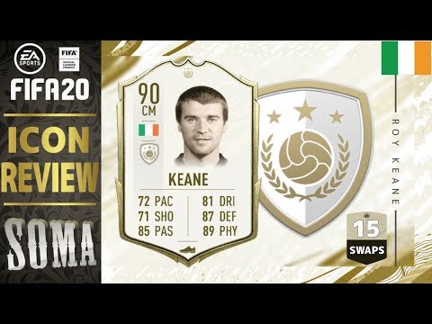 Fifa Icon Review アイコンレビュー ロイ キーン Roy Keane Ultimate Team Youtube