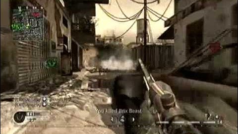 Stevo25y-Perfect Weapon-COD4 Sniper Montage
