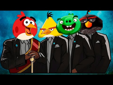 (COVER) - ANGRY BIRDS MOVIE COFFIN DANCE ON FUNERAL MEME | ASTRONOMIA SONG