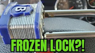 How To Unfreeze A Lock