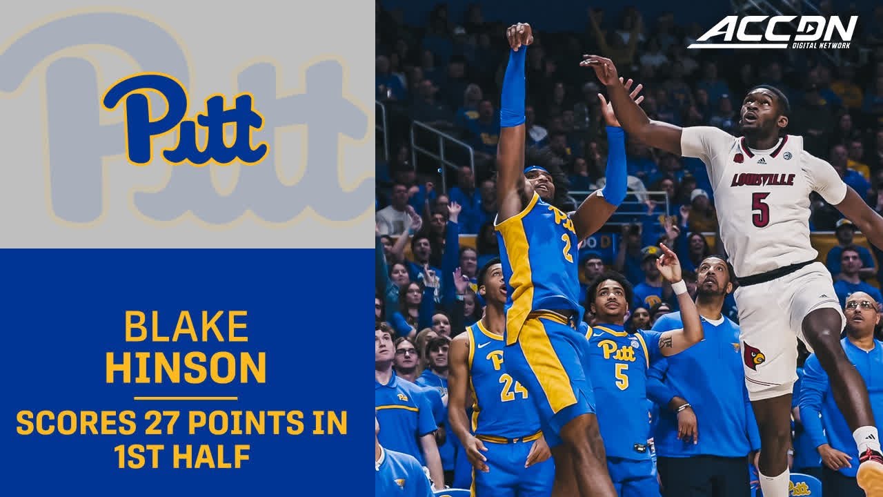 Pitt s Blake Hinson Ties Louisville For 1st Half Points YouTube pitt-s-blake-hinson-ties-louisville-for-1st-half-points-youtube
