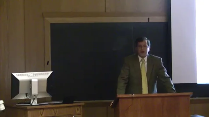 The Bain Professorship Lecture