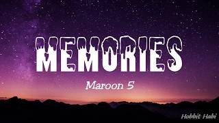 Maroon 5 - Memories (Lyrics)