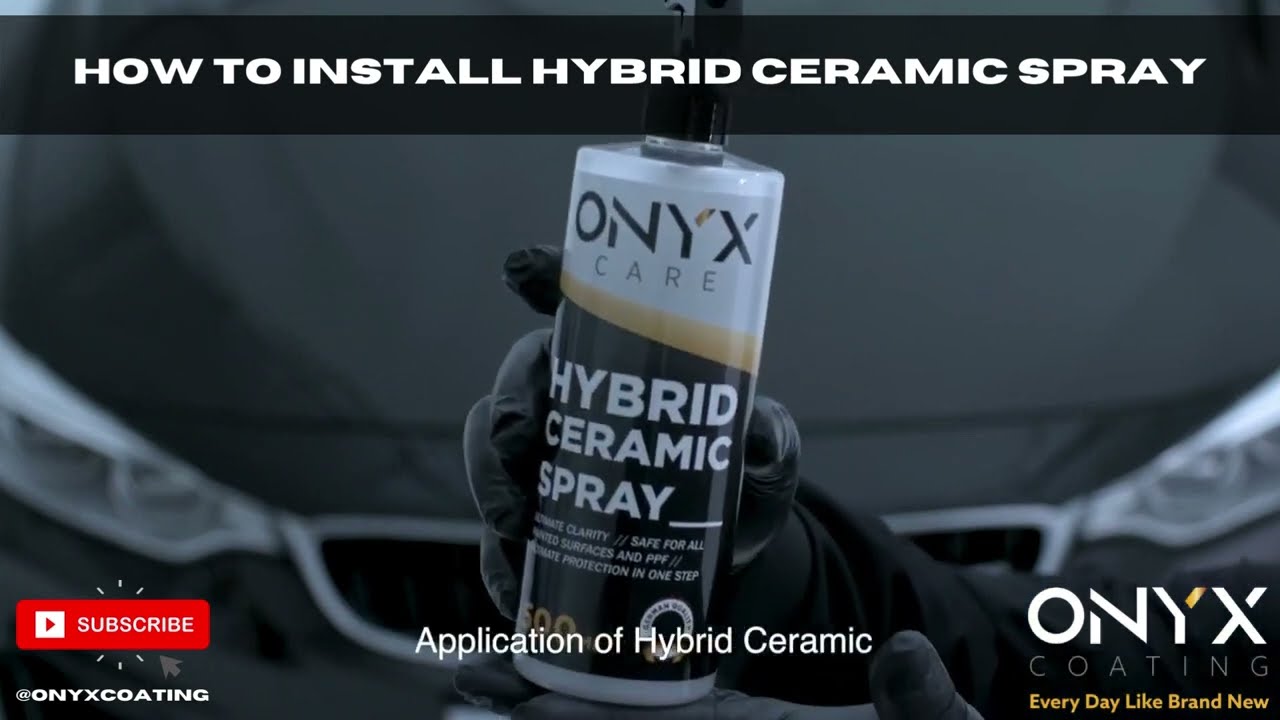 How to install Hybrid Ceramic Spray - YouTube 
