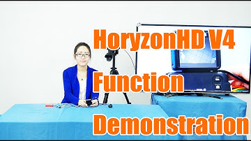 Horyzonhd4 HD FPV camera V4 Function Demonstration