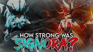 How Strong Was Signora In Lore? (Genshin Impact Lore)