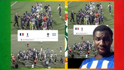 🚨 JO 2024 : la fin de match France-Argentine a dégénéré 🤯 Bagarre générale après la rencontre…