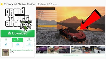 How to Install Enhanced Native Trainer 48.1 (GTA 5 MODS)