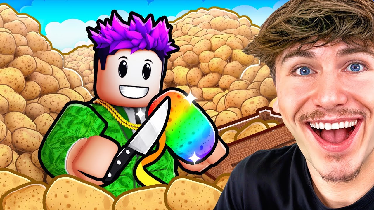 J’AI ÉPLUCHÉ 100’000 PATATES SUR ROBLOX…