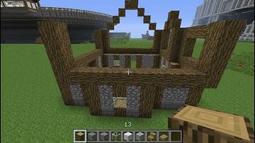 Minecraft Lets Build! Medieval design Ep. 1 - House