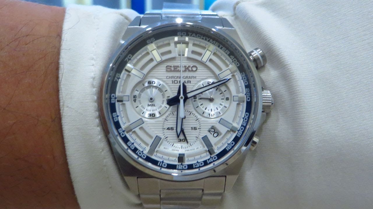 Seiko CS Sports 140th Anniversary Limited Edition SSB395P1 - YouTube