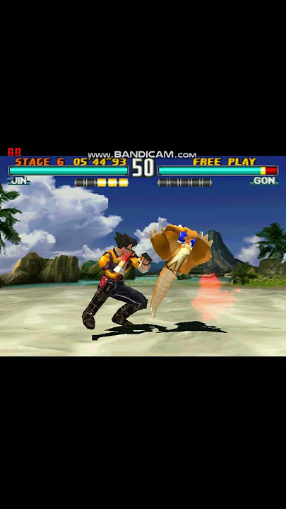 tekken 3 jin kazama beautifull moves