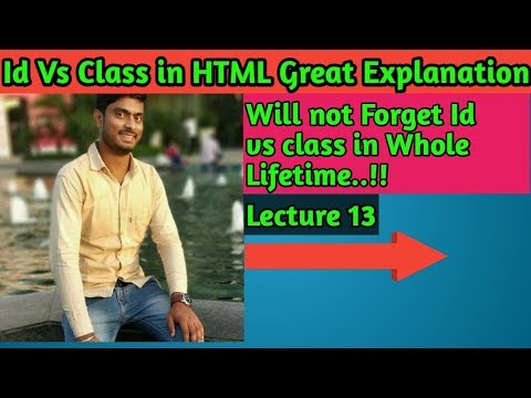 difference between id and class in css,html with example || id vs class in css by mind touch tech
