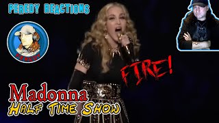 Madonna - Super Bowl (REACTION!!!) - Peredy Reacts! - SEE NOTE IN DESCRIPTION ABOUT POSSIBLE EDITS