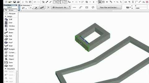 Beam Tool 01 03   ArchiCAD Video Series