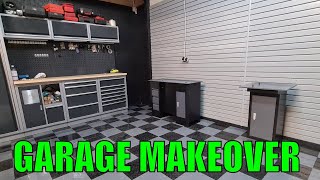 GARAGE MAKEOVER  Bygger Drömgaraget  Avsnitt 1 -  Väggpanel och Golvplattor i PVC från Pela