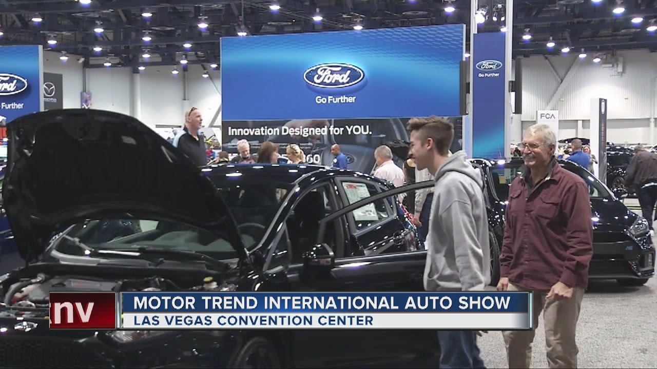 Motor Trend auto show cruises into Las Vegas