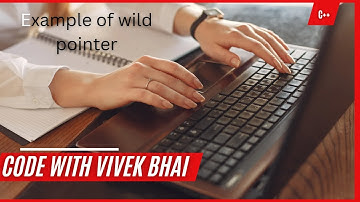 Example of  wild pointer. || #c++programming || #coding || #wild pointer