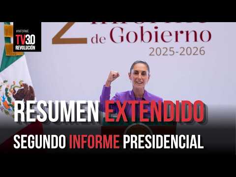 Segundo Informe de Claudia Sheinbaum: resumen completo, anuncios y resultados