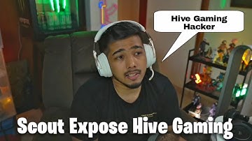 Scout On Hive Gaming Hacking Allegations 😱 || Scout confirm Hive Gaming Hacker