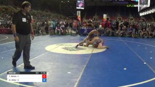 Junior FS 145 Rnd 32 - Tanner Abbas (IA) vs. Max Miller (ID)
