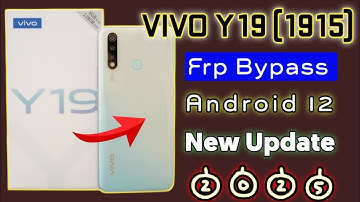 Vivo Y19 FRP Bypass Android 12 Without PC | 100% Working Trick 2025 | Vivo 1915 FRP Unlock Method