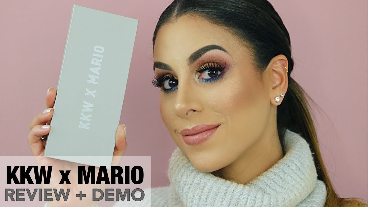 💙 KKW X MARIO PALETTE: REVIEW + DEMO… y otras novedades!! 🖤