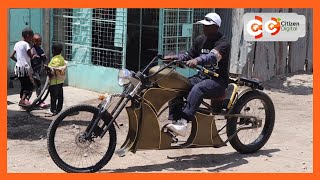 Ingenious Congolese refugee revolutionising the concept of bikes in Kenya