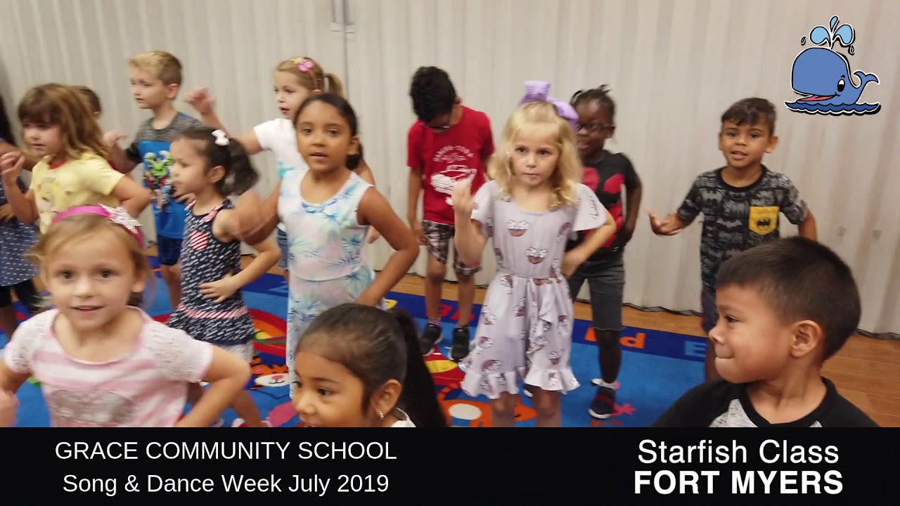 Fort Myers Starfish Class Let’s Get Loud Grace Community School Song