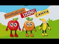 How to create animations using canva   3d animation with canva