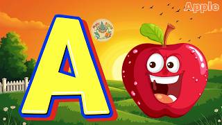 Information A for Apple 🍎 | ABC Bubble Parade 🫧 | Learn Letters with Joy | Mini Shark 🦈 Guide