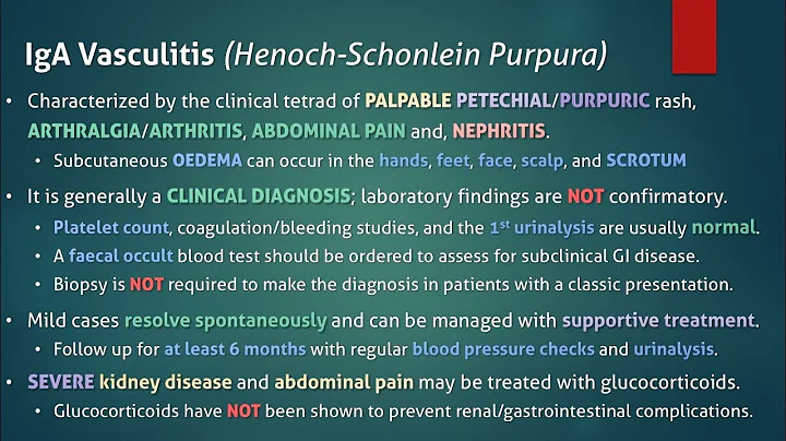 IgA Vasculitis (Henoch-Schonlein Purpura) - DayDayNews