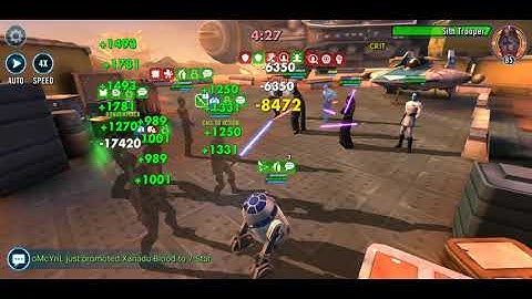 CLS Lead/Chewie/3PO arena vs Traya/SiT