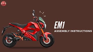 Daymak EM1 Assembly Video | Electric Scooter screenshot 2